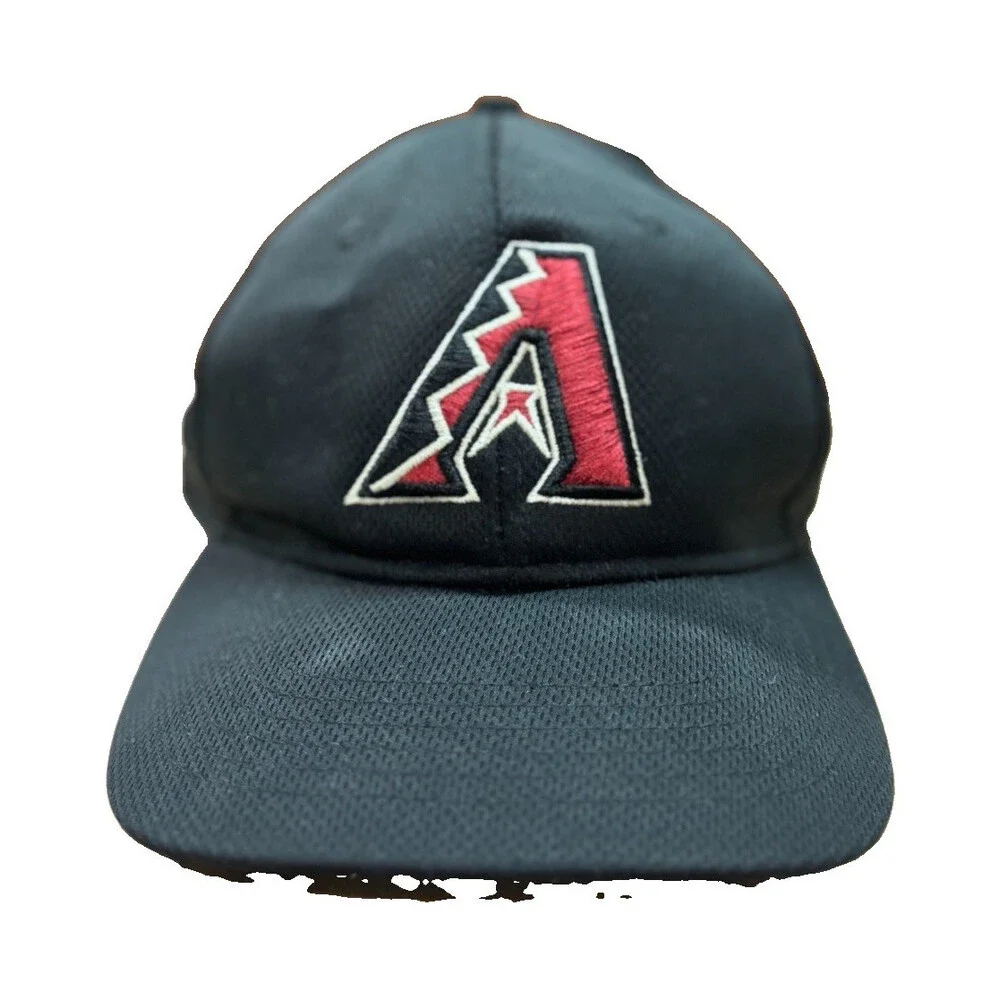 OC Sports Arizona Diamondbacks Black MLB Baseball Adjustable Strapback Cap